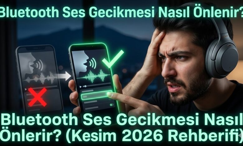 Bluetooth Ses Gecikmesi Nasıl Önlenir (Kesin Çözüm 2026 Rehberi) görseli
