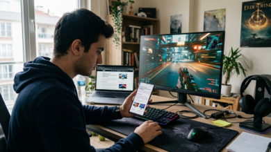 2026 model, yüksek yenileme hızlı ve renk doğruluğu yüksek bir oyuncu monitörü