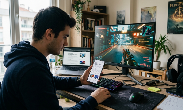 2026 model, yüksek yenileme hızlı ve renk doğruluğu yüksek bir oyuncu monitörü