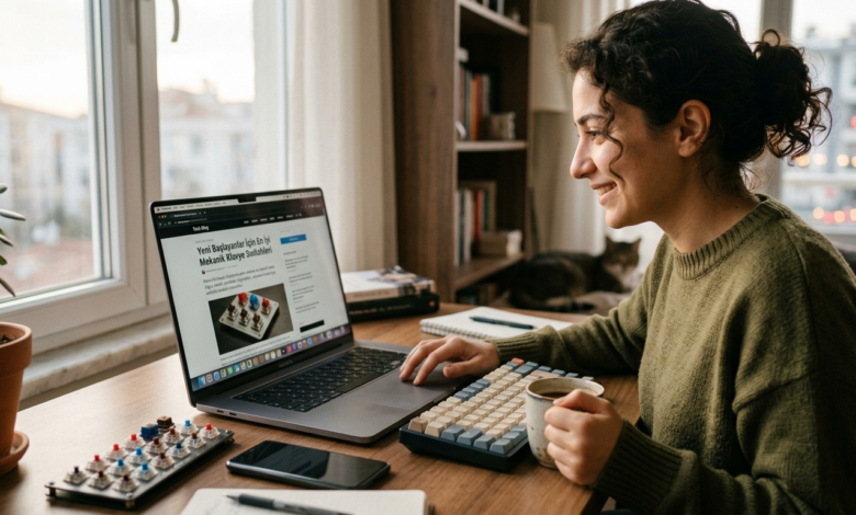 Yeni başlayanlar için mekanik klavye switch çeşitleri: Lineer, Tactile ve Clicky