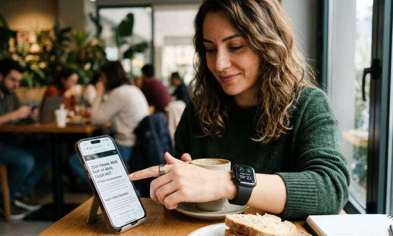 2026'da akıllı saat ve akıllı yüzük karşılaştırması, geleceğin giyilebilir teknolojisi